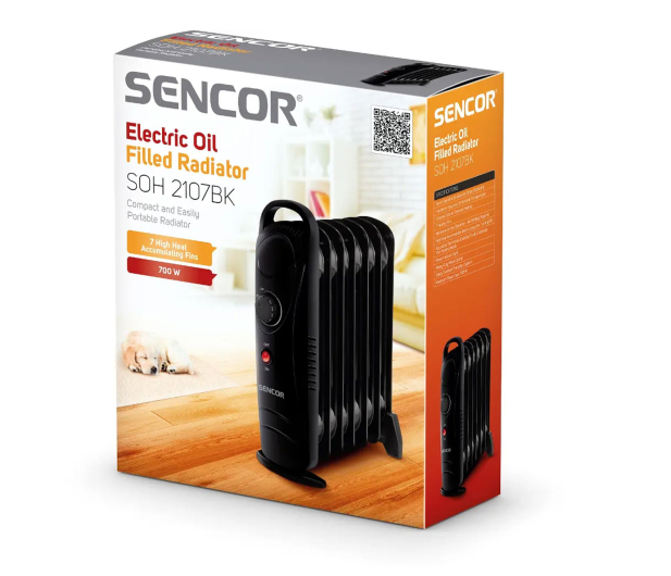 Sencor Grzejnik olejowy SOH 2107BK - 1457709 - zdjęcie 7
